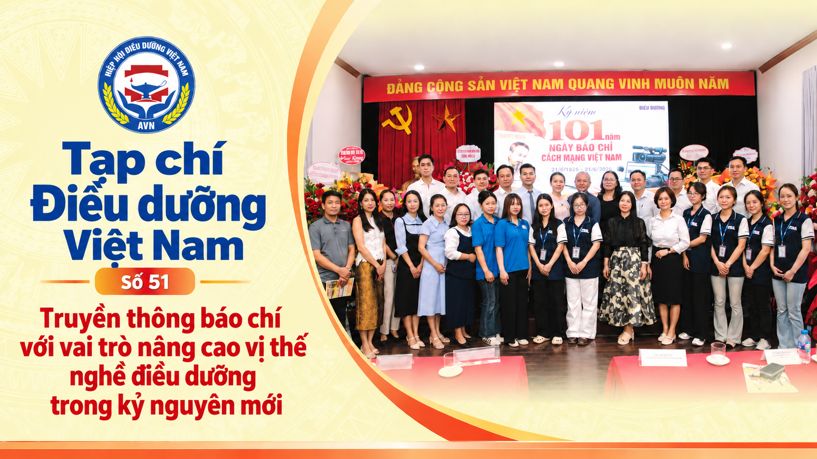 Tạp chí Điều dưỡng Việt Nam Số 51: Truyền thông báo chí với vai trò nâng cao vị thế nghề điều dưỡng trong kỷ nguyên mới